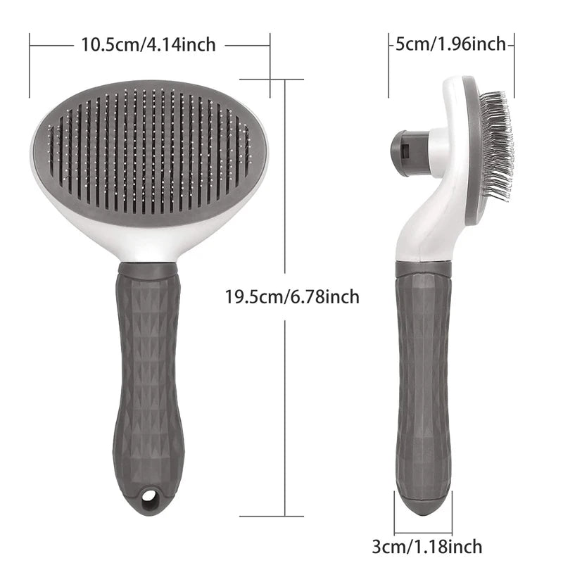 Self-Cleaning Pet Hair Brush