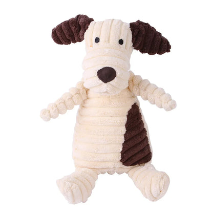 Squeaky Plush Dog Toy