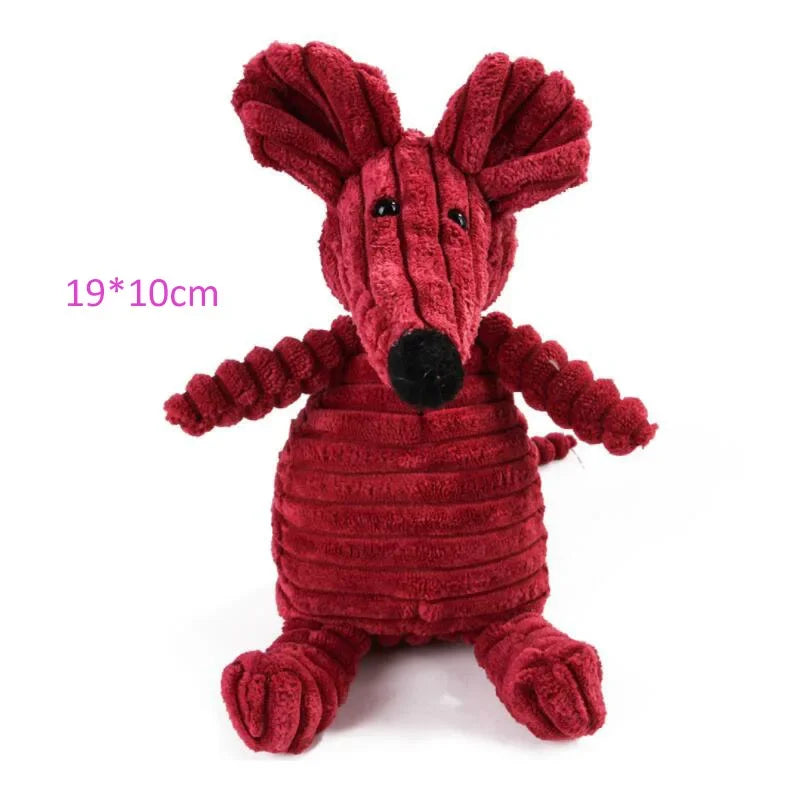 Squeaky Plush Dog Toy