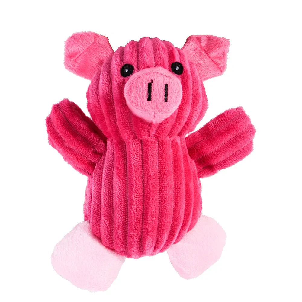 Squeaky Plush Dog Toy