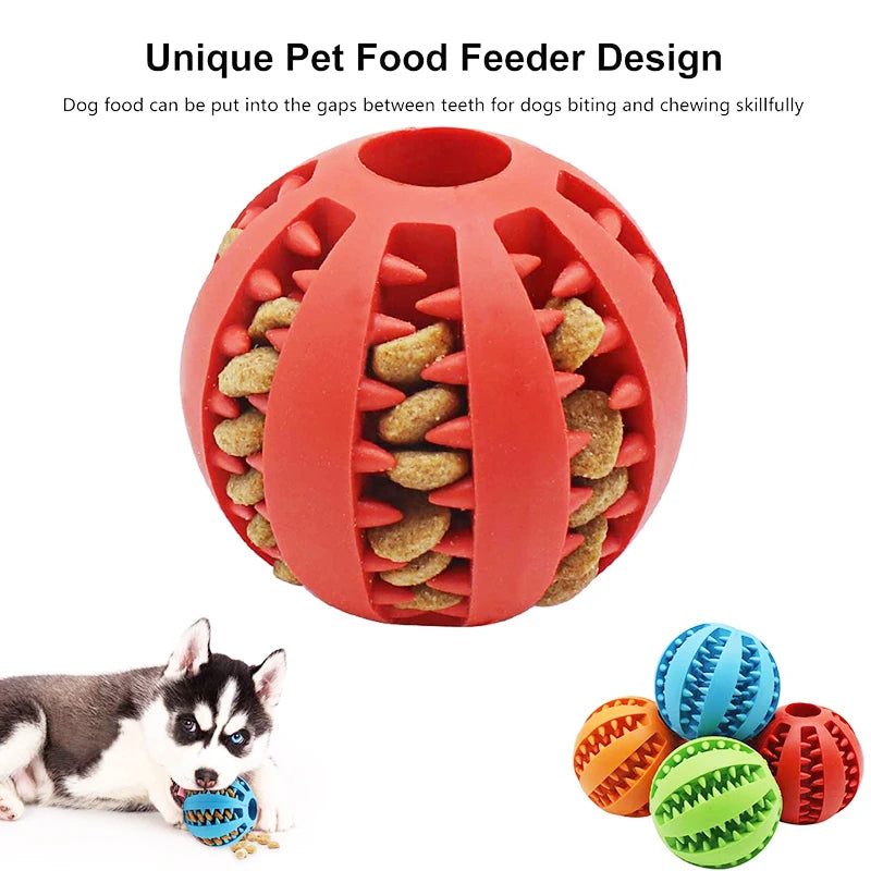 Interactive Dog Chew Ball