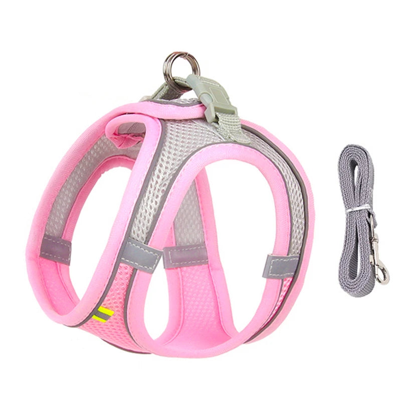 Adjustable Dog Harness Set